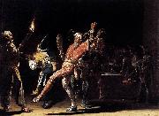 Willem Cornelisz Duyster Carnival Clowns Germany oil painting artist